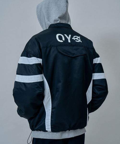 OY ブルゾン OY（オーワイ）の「『OY/オーワイ』CURVE BLOCK TRACK JACKET