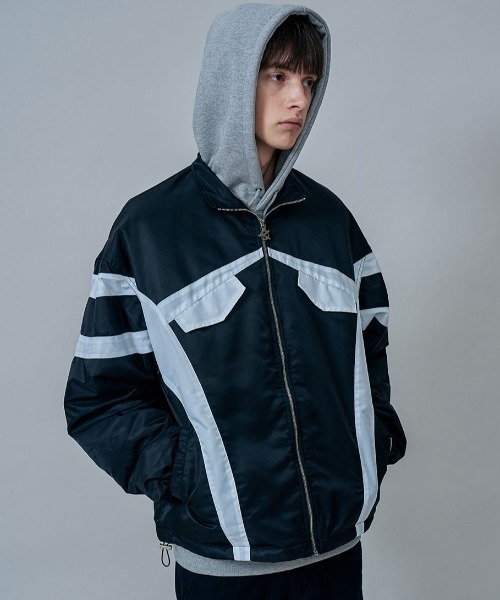 OY（オーワイ）の「『OY/オーワイ』CURVE BLOCK TRACK JACKET/カーブ 