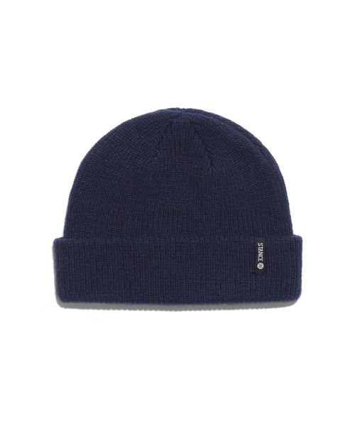 STANCE(スタンス)の「【STANCE/スタンス】ICON 2 BEANIE SHALLOW ビーニー ニットキャップ スキー スノーボード(ニットキャップ/ビーニー・メンズ・ブラック/ネイビー・FREE)」の1枚目の写真