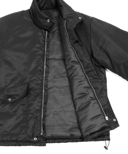 Figments（フィグメンツ）の「オーバーパファージャケット（ダウンジャケット/コート・レディース・ブラック・FREE）」の6枚目の写真