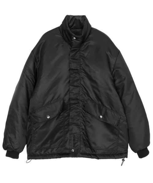 Figments（フィグメンツ）の「オーバーパファージャケット（ダウンジャケット/コート・レディース・ブラック・FREE）」の11枚目の写真