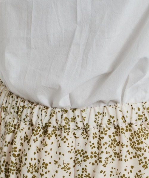 cepo（セポ）の「ソフトマーメイドスカート 柄アソート（スカート・レディース・ブラック/オフホワイト/ライム/ピンク・M）」の10枚目の写真