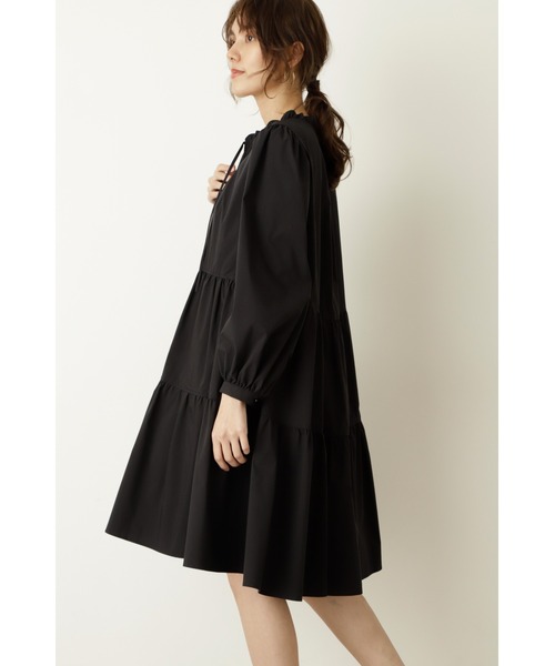 JILL STUART（ジルスチュアート）の「◆ノエラワンピース（ワンピース・レディース・ブラック/ピンク・0/2/4）」の6枚目の写真