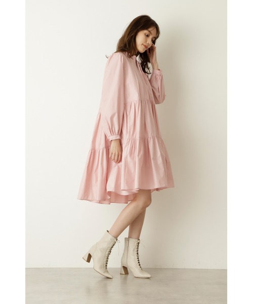 JILL STUART（ジルスチュアート）の「◆ノエラワンピース（ワンピース・レディース・ブラック/ピンク・0/2/4）」の10枚目の写真