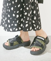 LAVEANGE | Recycled nylon Cover Belt SANDAL(サンダル)