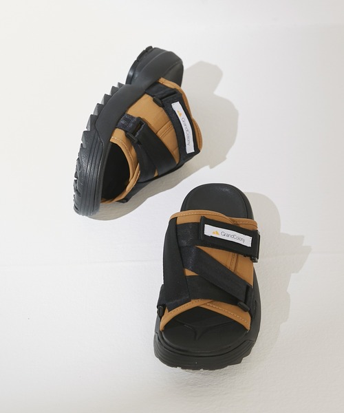 LAVEANGE(ラビアンジェ)の「Recycled nylon Cover Belt SANDAL(サンダル・レディース・ブラック/ブラウン/カーキ・S/M/L)」の11枚目の写真