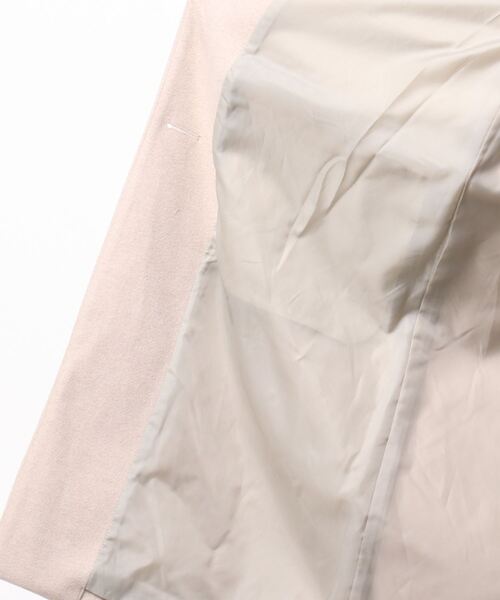 HONEYSUCKLE ROSE（ハニーサックルローズ）の「【HONEYSUCKLE ROSE】チェスターコート（チェスターコート・レディース・ベージュ/ダークグレー・M/L）」の5枚目の写真