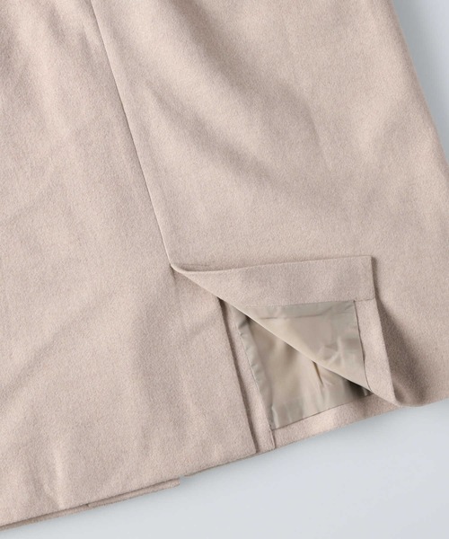 HONEYSUCKLE ROSE（ハニーサックルローズ）の「【HONEYSUCKLE ROSE】チェスターコート（チェスターコート・レディース・ベージュ/ダークグレー・M/L）」の12枚目の写真