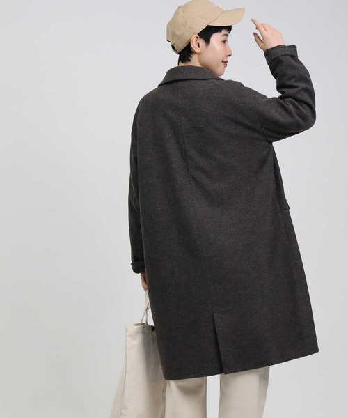 HONEYSUCKLE ROSE（ハニーサックルローズ）の「【HONEYSUCKLE ROSE】チェスターコート（チェスターコート・レディース・ベージュ/ダークグレー・M/L）」の20枚目の写真