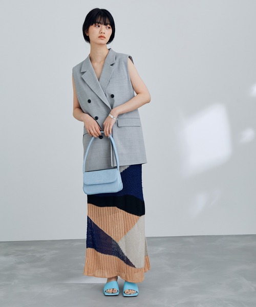 BRIE LEON（ブリーレオン）の「【BRIE LEON】Mini Camille Bag（ハンドバッグ・レディース・ホワイト/イエロー/ブルー・FREE）」の4枚目の写真