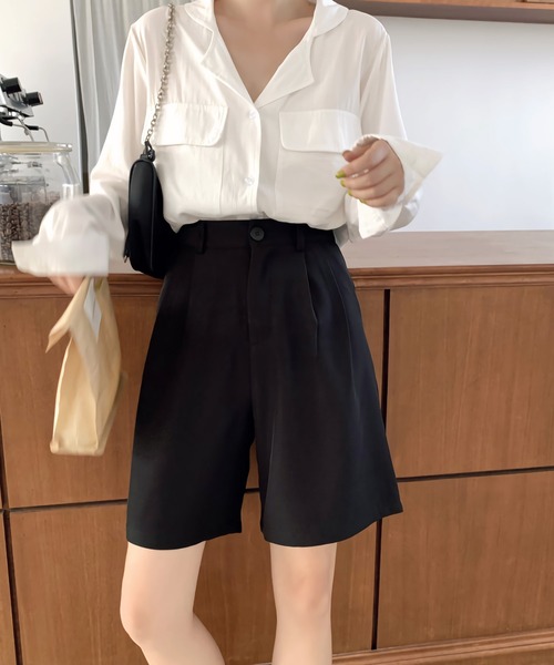 Dita Muaj.（ディータムアージュ）の「ミニマルハーフパンツ（その他パンツ・レディース・ブラック/サンドベージュ・S/M/L）」の21枚目の写真