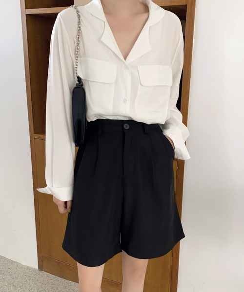 Dita Muaj.（ディータムアージュ）の「ミニマルハーフパンツ（その他パンツ・レディース・ブラック/サンドベージュ・S/M/L）」の18枚目の写真