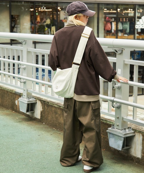 セール】【CODDERR】ハーフジップ ロゴ刺繍 裏毛 ビッグ