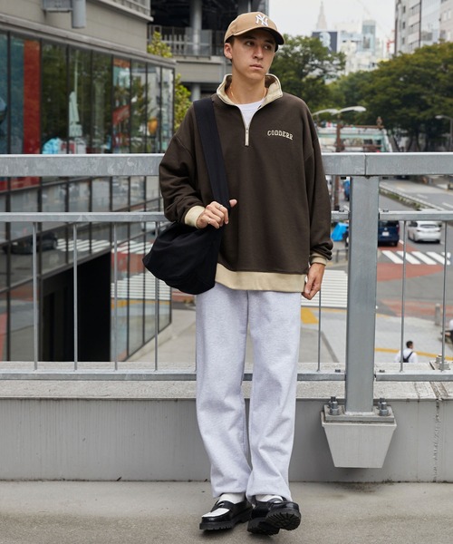 新品 定価1.43万円MERRELL ハーフジップ トレーナー XL ハーフZIPプルオーバー ハーフジップ レディース[品番