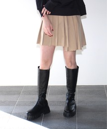 one way | 【oneway Jeans】プリーツアシメスカート(スカート)
