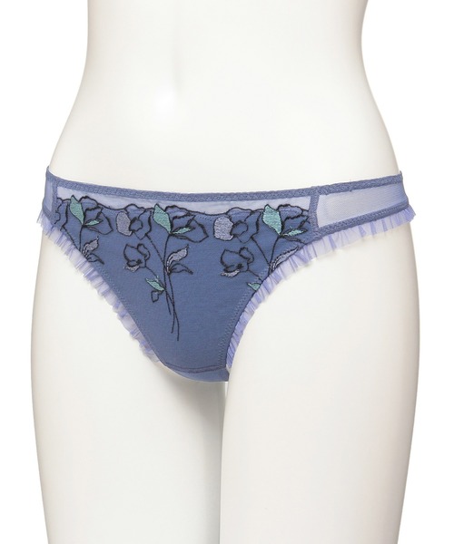 Chut！ INTIMATES（シュットインティメイツ）の「シアーライトブラ ストリングショーツ (C372)（ショーツ・レディース・ライトグレー/ライトピンク/ネイビー・M/L）」の7枚目の写真