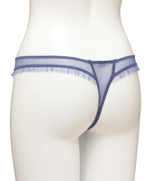 Chut！ INTIMATES（シュットインティメイツ）の「シアーライトブラ ストリングショーツ (C372)（ショーツ・レディース・ライトグレー/ライトピンク/ネイビー・M/L）」の8枚目の写真