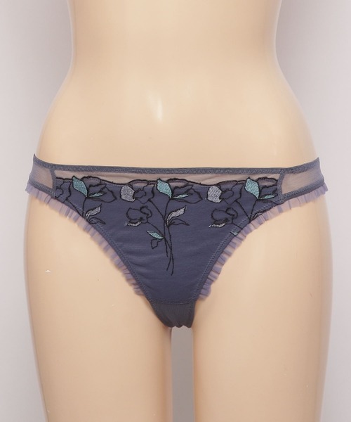 Chut！ INTIMATES（シュットインティメイツ）の「シアーライトブラ ストリングショーツ (C372)（ショーツ・レディース・ライトグレー/ライトピンク/ネイビー・M/L）」の11枚目の写真