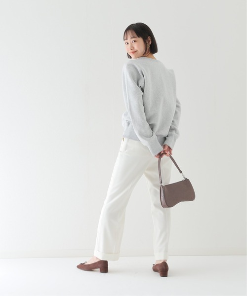 SLOBE IENA（スローブイエナ）の「【Champion / チャンピオン】ロゴスエット◆（スウェット・レディース・ライトグレー/アイボリー・FREE）」の8枚目の写真