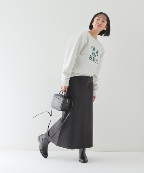 SLOBE IENA（スローブイエナ）の「【Champion / チャンピオン】ロゴスエット◆（スウェット・レディース・ライトグレー/アイボリー・FREE）」の10枚目の写真