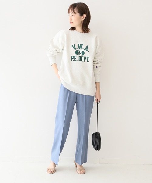 SLOBE IENA（スローブイエナ）の「【Champion / チャンピオン】ロゴスエット◆（スウェット・レディース・ライトグレー/アイボリー・FREE）」の20枚目の写真