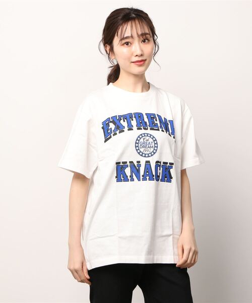 INNOCENT(イノセント)の「『RDS』プリントTシャツ(Tシャツ/カットソー・レディース・ホワイト/スミクロ/ベージュ・LARGE/MEDIUM/FREE)」の8枚目の写真