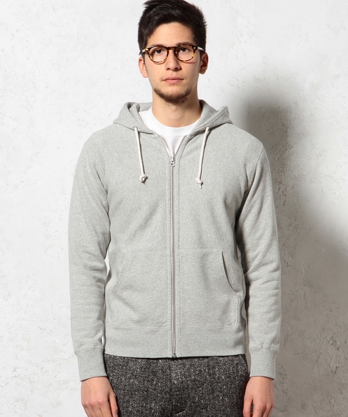 green label relaxing（グリーンレーベルリラクシング）の「US/C URAKE ZIP パーカーL/S◆（パーカー・メンズ・グレー/ネイビー/ホワイト・SMALL/MEDIUM/LARGE）」の14枚目の写真