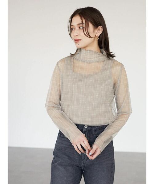 Green　Parks（グリーンパークス）の「シアータートル＊（Tシャツ/カットソー・レディース・ブラウン系その他4/ブルー/グリーン/ベージュ/サックスブルー/イエロー/ブルー系その他2・FREE）」の9枚目の写真