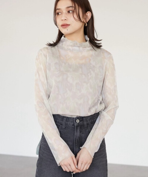 Green　Parks（グリーンパークス）の「シアータートル＊（Tシャツ/カットソー・レディース・ブラウン系その他4/ブルー/グリーン/ベージュ/サックスブルー/イエロー/ブルー系その他2・FREE）」の4枚目の写真