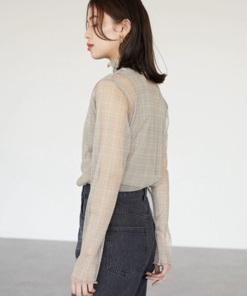 Green　Parks（グリーンパークス）の「シアータートル＊（Tシャツ/カットソー・レディース・ブラウン系その他4/ブルー/グリーン/ベージュ/サックスブルー/イエロー/ブルー系その他2・FREE）」の2枚目の写真