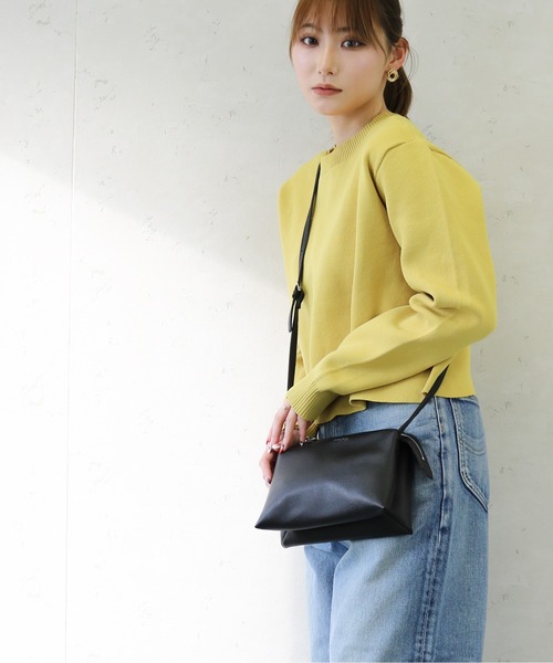 Per sist ence(パーシエンス)の「Per sist ence/パーシエンス PUシンプルライトショルダーバッグ(ショルダーバッグ・レディース・ブラック/モカ/ライトグレー・FREE)」の11枚目の写真