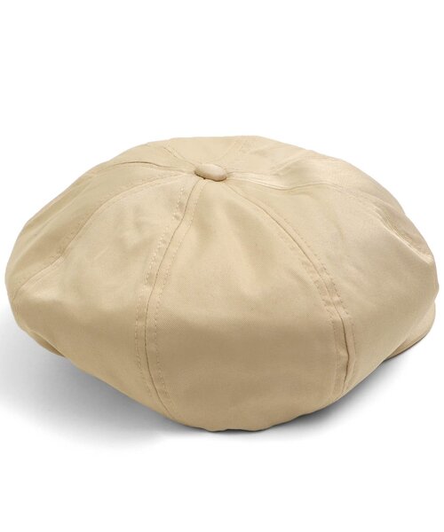 algy（アルジー）の「レースアップキャスベレー（ハンチング/ベレー帽・キッズ・ブラック/ベージュ/インディゴブルー・SMALL/MEDIUM）」の8枚目の写真