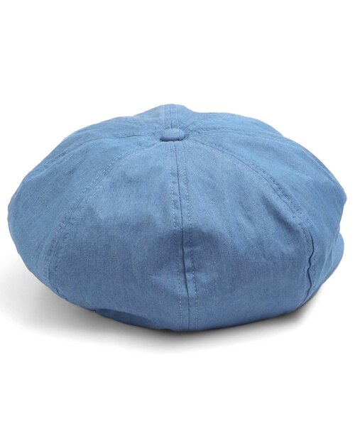 algy（アルジー）の「レースアップキャスベレー（ハンチング/ベレー帽・キッズ・ブラック/ベージュ/インディゴブルー・SMALL/MEDIUM）」の10枚目の写真