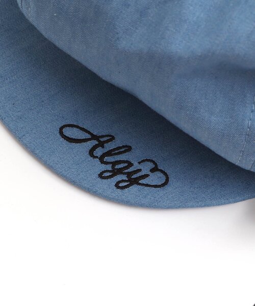 algy（アルジー）の「レースアップキャスベレー（ハンチング/ベレー帽・キッズ・ブラック/ベージュ/インディゴブルー・SMALL/MEDIUM）」の11枚目の写真