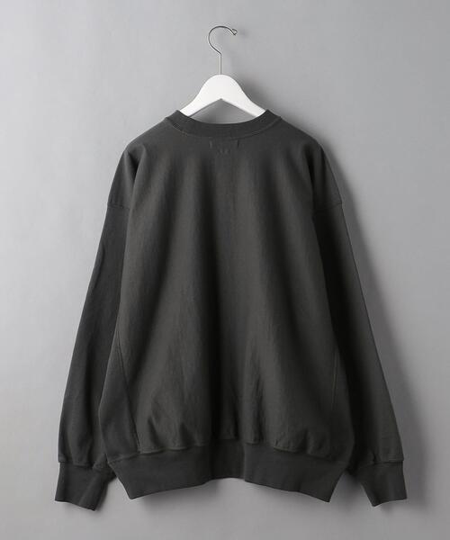 blurhms（ブラームス）の「＜blurhms (ブラームス)＞ CREW-NECK P/O/スウェット（スウェット・メンズ・ライトグレー/オリーブ・2/3）」の7枚目の写真