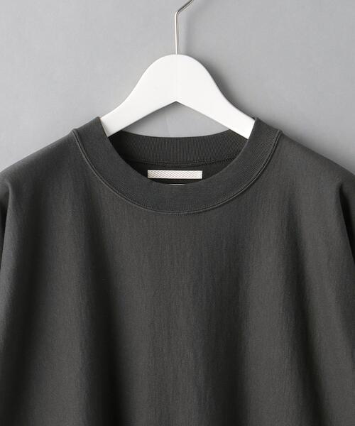 blurhms（ブラームス）の「＜blurhms (ブラームス)＞ CREW-NECK P/O/スウェット（スウェット・メンズ・ライトグレー/オリーブ・2/3）」の5枚目の写真