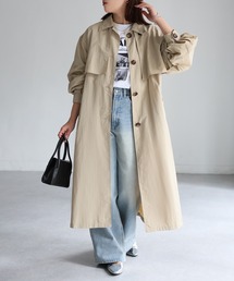 Riberry | 3WAYナイロンステンカラーコート(ステンカラーコート)