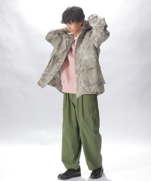 niko and...（ニコアンド）の「[UNSTUDIED]タイダイスノーパーカー（ナイロンジャケット・メンズ・ネイビー/スモーク・MEDIUM/LARGE）」の5枚目の写真