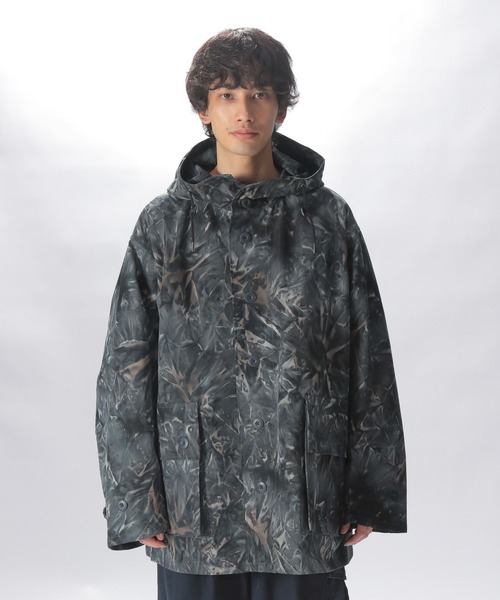 niko and...（ニコアンド）の「[UNSTUDIED]タイダイスノーパーカー（ナイロンジャケット・メンズ・ネイビー/スモーク・MEDIUM/LARGE）」の6枚目の写真