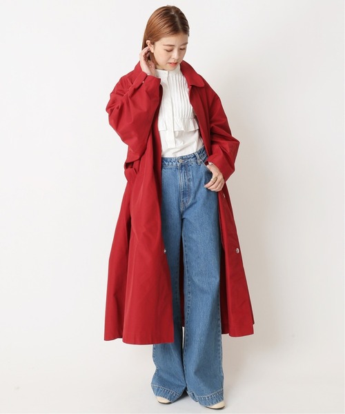 U by SPICK&SPAN(ユーバイスピックアンドスパン)の「≪追加≫ピンタックフリルブラウス2◆(シャツ/ブラウス・レディース・ホワイト/ネイビー・FREE)」の12枚目の写真
