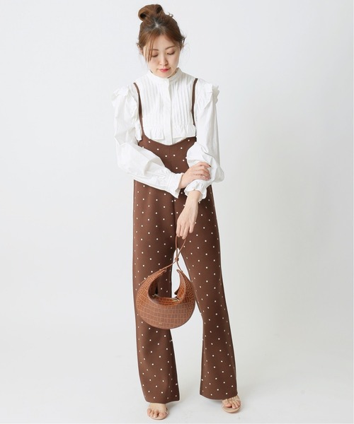 U by SPICK&SPAN(ユーバイスピックアンドスパン)の「≪追加≫ピンタックフリルブラウス2◆(シャツ/ブラウス・レディース・ホワイト/ネイビー・FREE)」の16枚目の写真