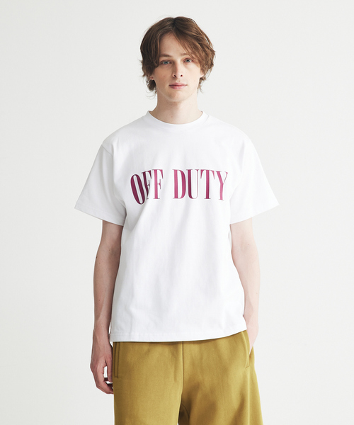 5/(ファイブスラッシュ)の「【5/】OFF DUTY ショートスリーブTシャツ(Tシャツ/カットソー・メンズ・ブラック/ホワイト/ブルー・M/L/XL/S)」の2枚目の写真