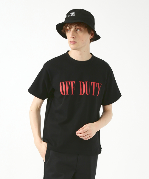 5/(ファイブスラッシュ)の「【5/】OFF DUTY ショートスリーブTシャツ(Tシャツ/カットソー・メンズ・ブラック/ホワイト/ブルー・M/L/XL/S)」の3枚目の写真