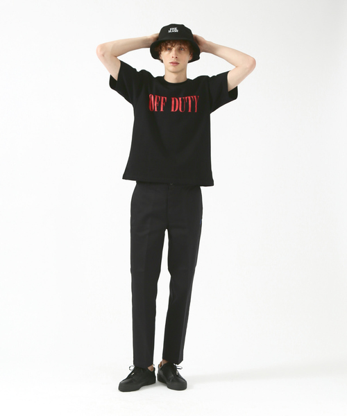 5/(ファイブスラッシュ)の「【5/】OFF DUTY ショートスリーブTシャツ(Tシャツ/カットソー・メンズ・ブラック/ホワイト/ブルー・M/L/XL/S)」の7枚目の写真