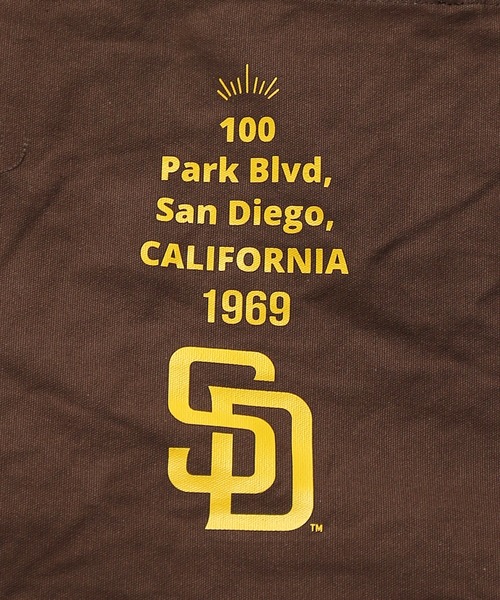 MLB（メジャーリーグベースボール）の「【MLB / メジャーリーグベースボール】チームロゴ トートバッグ（トートバッグ・メンズ・ブラック/ブラウン/ブルー/グリーン/ホワイト/ブラウン系その他/ブラック系その他・ONESIZE）」の13枚目の写真