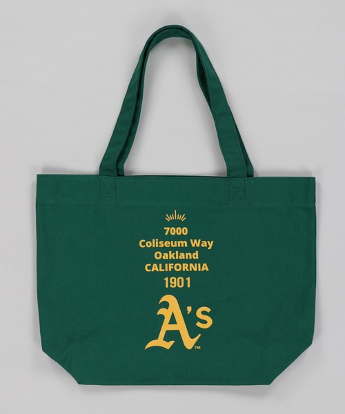 MLB（メジャーリーグベースボール）の「【MLB / メジャーリーグベースボール】チームロゴ トートバッグ（トートバッグ・メンズ・ブラック/ブラウン/ブルー/グリーン/ホワイト/ブラウン系その他/ブラック系その他・ONESIZE）」の14枚目の写真