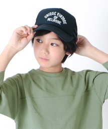 GLAZOS | カレッジロゴサイドラインメッシュキャップ(キャップ)