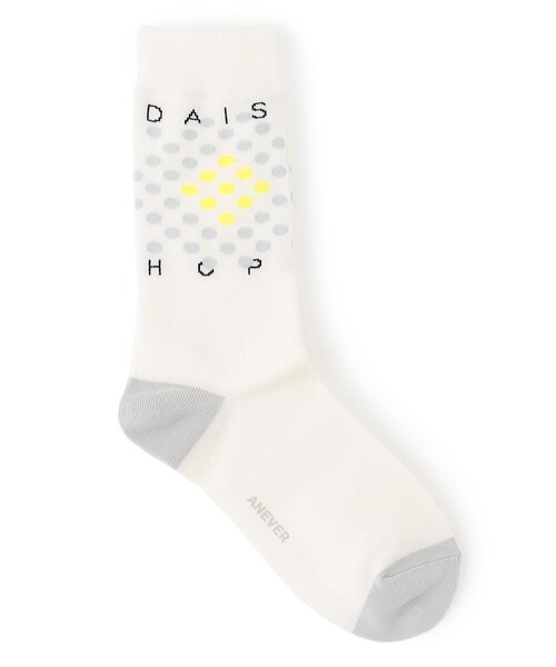 ANEVER（アンエバー）の「【BURNET】DOT FLOWER ソックス（ソックス/靴下・レディース・ホワイト/パープル/ネイビー/レッド/ピンク/イエロー/オレンジ/ブルー/グリーン/ブルー系その他/ピンク系その他/ローズ・F）」の14枚目の写真