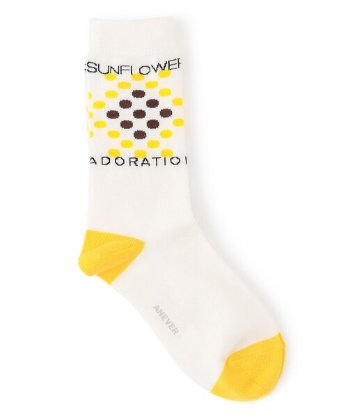 ANEVER（アンエバー）の「【BURNET】DOT FLOWER ソックス（ソックス/靴下・レディース・ホワイト/パープル/ネイビー/レッド/ピンク/イエロー/オレンジ/ブルー/グリーン/ブルー系その他/ピンク系その他/ローズ・F）」の20枚目の写真