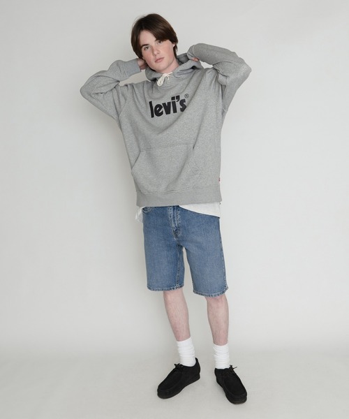 Levi's(リーバイス)の「リラックスグラフィックフーディー CORE POSTER(パーカー・メンズ・グレー・L/M/S/XL)」の5枚目の写真